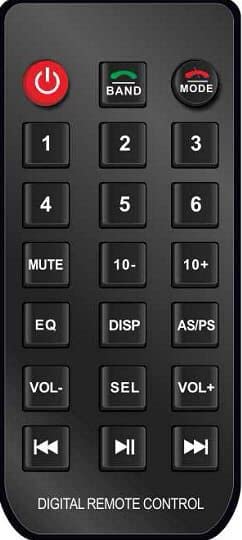 JXL-416BT Car Stereo 220W Universal Fit Single Din Mp3 Car Stereo with Dual USB Ports/Bluetooth/Hands Free Calling/FM/AUX Input/SD Card Slot & Remote Control