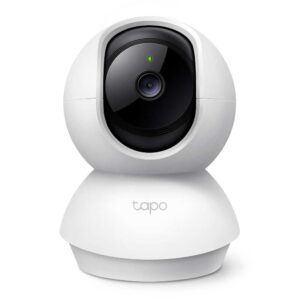 Tapo C200 360° 2MP 1080p Full HD Pan/Tilt Home Security Wi-Fi Smart Camera| Alexa Enabled| 2-Way Audio| Night Vision| Motion Detection| Sound and Light Alarm| Indoor CCTV White