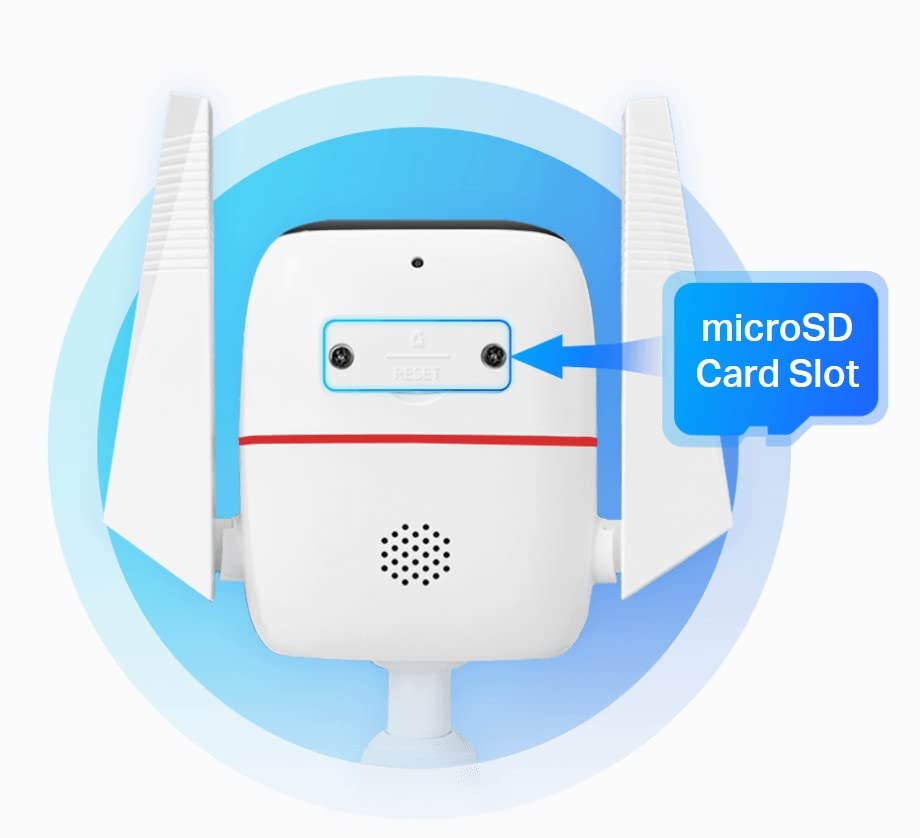 Tapo 3MP 1296p High Definition Outdoor CCTV Security Wi-Fi Smart Camera | Alexa Enabled | Weatherproof | Night Vision | 2-Way Audio | SD Storage (C310) White