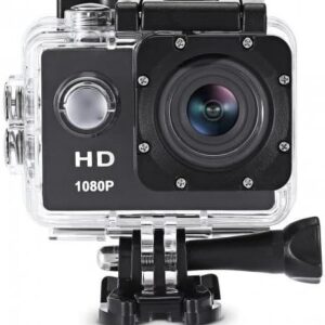 DIVINE Action Camera 1080P 12MP Sports Camera Full HD 2.0 Inch Action Cam 30m/98ft Underwater Waterproof Camera with Mounting Accessories (DDC-19)