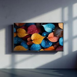 Tv Smart TV 32 Inch |Smart Android LED TV | Full HD| HDR | Android 9 | Dual Band Wi-Fi | Bluetooth | HDMI/USB | 20W Speakers | Wall & Table Mount | Bezel-Less Design Best Smart tv | Rakhi Gift