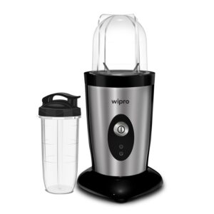 Wipro Elato FCB 104 Countertop Blender | 400 Watts Powerful Copper Motor | 2 Unbreakable Jars | Intelligent Sensor Technology | Smoothie Making Blender | 2-Year Warranty