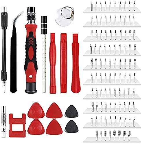 Novo 115 in 1 Interchangeble Multipurpose Mini Screwdriver Set Magnetic Slot Wrench Bits Repair Tools Kit Set Combination Screwdriver Set for Home Appliance,Laptop,Mobile,Computer