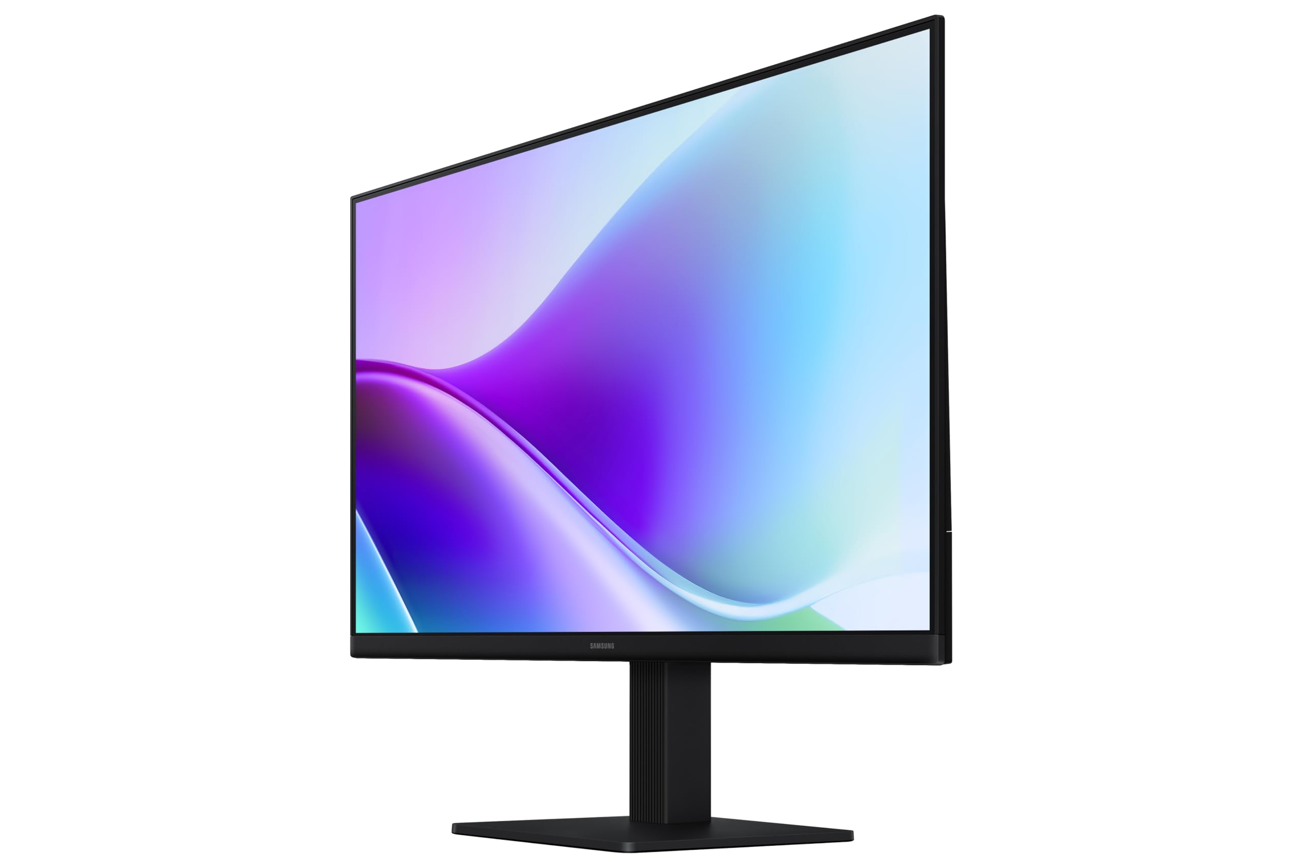 Samsung 24" (60.5 cm) S3 Flat Monitor|Super Slim Borderless Design|IPS Panel|FHD 1920 x 1080|120 Hz|5 ms|Dual HDMI Ports (2EA)|Game Mode|Eye Saver Mode|Wall Mountable|LS24F320GAWXXL|Black