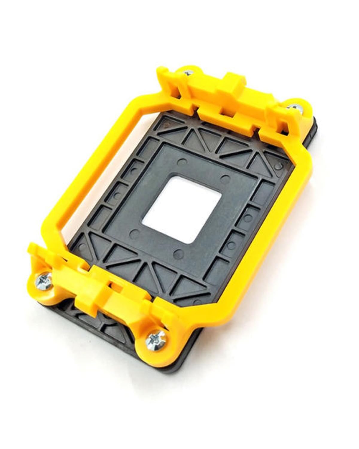 5 PCS CPU Heatsink Bracket Stand Base for AM3 Socket, AM3 Black Bracket Base *1 + 4 Screws, Durable Computer Hardware Accessory for DIY PC Builders and Upgraders