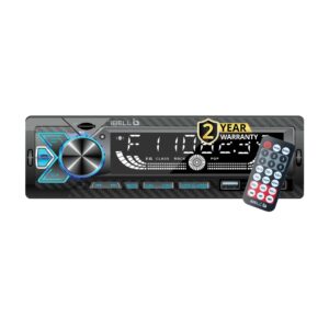 IBELL DXP 650 Car Audio System with Bluetooth, FM, Dual USB, AUX, SD Card, LCD Display Remote Control Car Audio Player