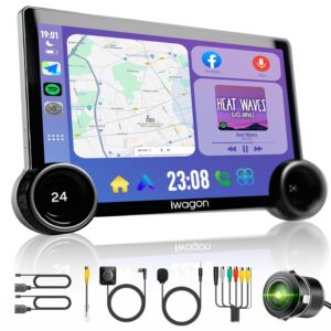 Diamond 2K Car Android System Touch Screen 4GB+64GB|10.1 Inch|4 Core|Wireless Carplay Adapter & Android Auto | Car Stereo |Universal All Cars| Including AHD Rear View Camera| 2 Years Warranty