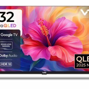 VW 80 cm (32 inches) Pro Series HD Ready Smart QLED Google TV VW32GQ1